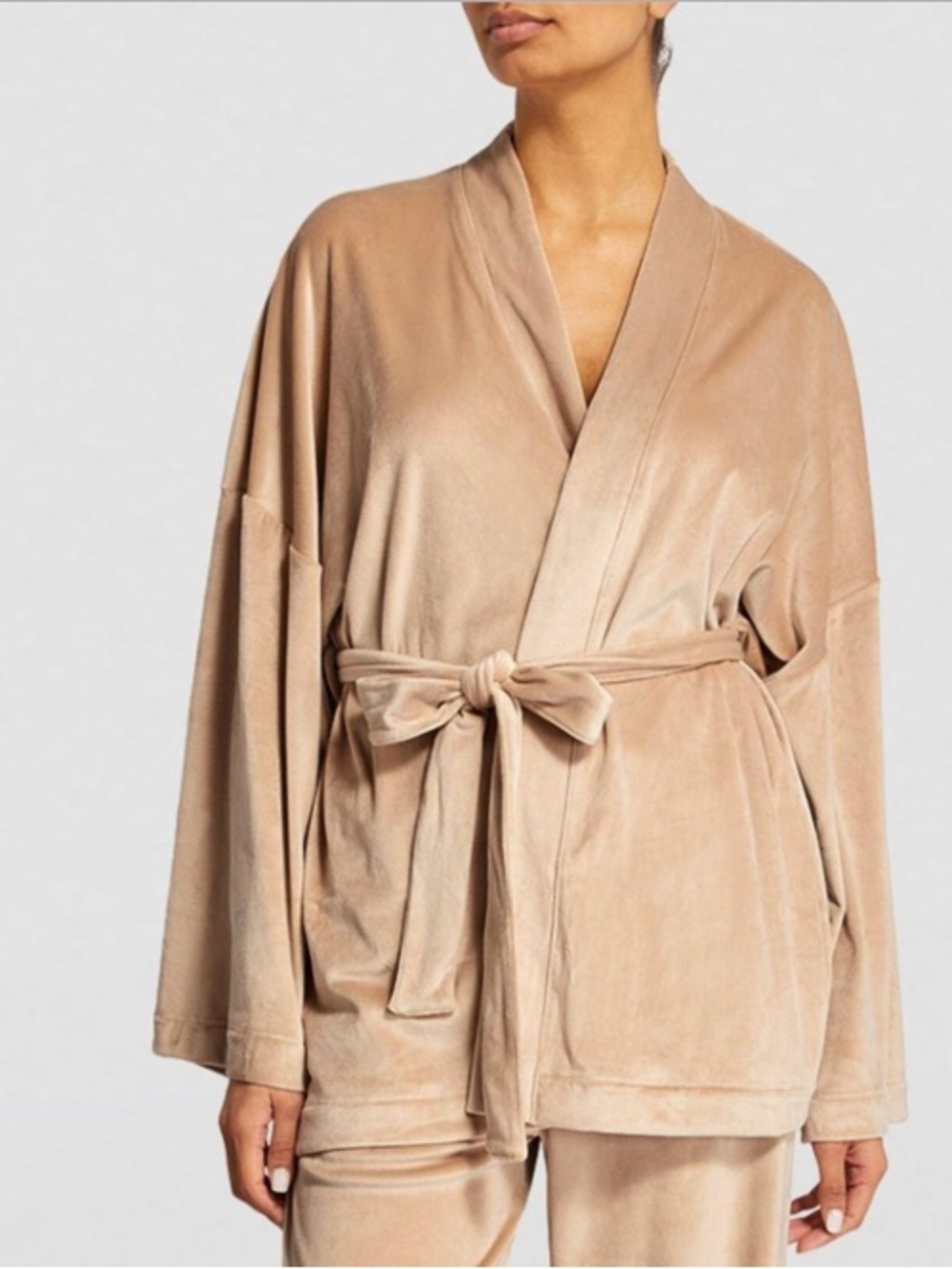 Skims | Velour | Pyjama | Wrap | Top